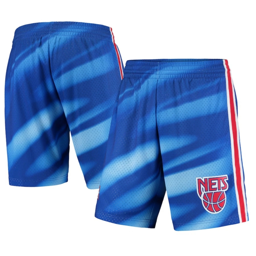 NWT Mitchell & Ness | NBA Swingman Nets 90-91 Throwback Basketball Shorts